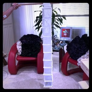 OVER THE ROD SHOE ORGANIZER